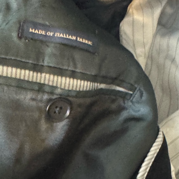 B-272 Men’s Banana Republic Black Lined Blazer‎ Suit Jacket Size 42R - Picture 12 of 16